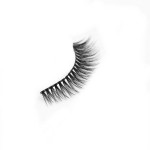 Charming styles 3D false fiber strip eyelashes 20mm