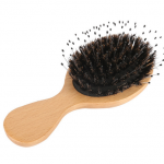 Pig bristles hair comb