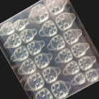Nail Art Sheet Waterproof Adhesive Sticker Transparent Double Side